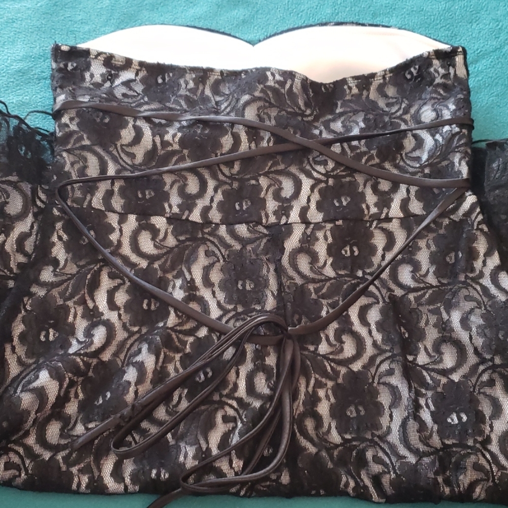 Black strapless Dress - Picture 3 of 10